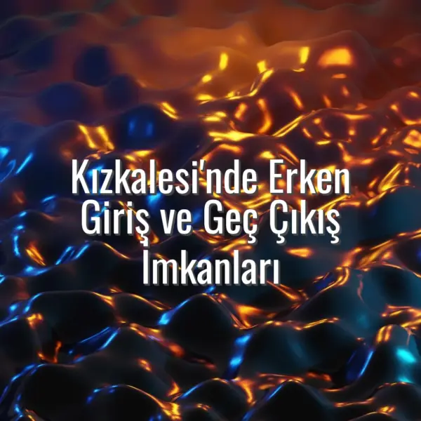 Kızkalesi'nde Erken Giriş ve Geç Çıkış İmkanları - kızkalesi erken giriş otel