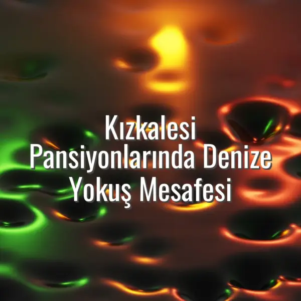 Kızkalesi Pansiyonlarında Denize Yokuş Mesafesi - kızkalesi denize yokuş pansiyon